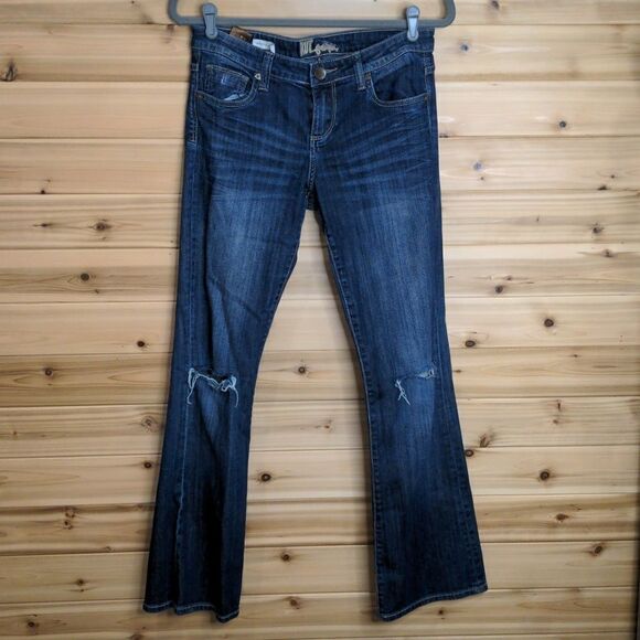 Kut from the Kloth Farrah Baby Boot Jeans size 4 - Picture 2 of 11